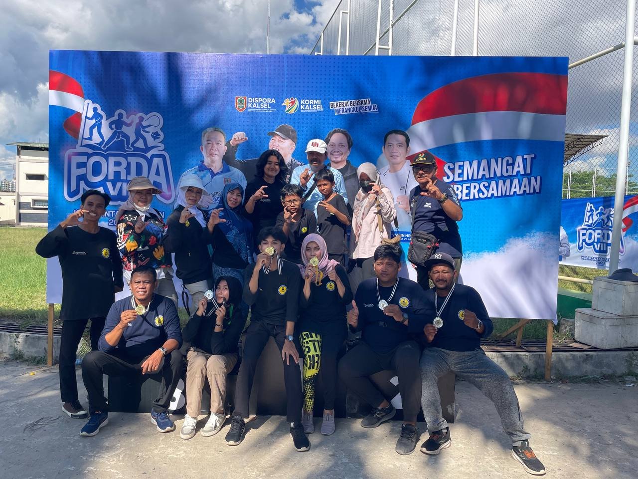 Tim Ketapel Banjarmasin 2 Sabet Emas di Forda Kalsel 2025, Lolos ke Fornas NTB