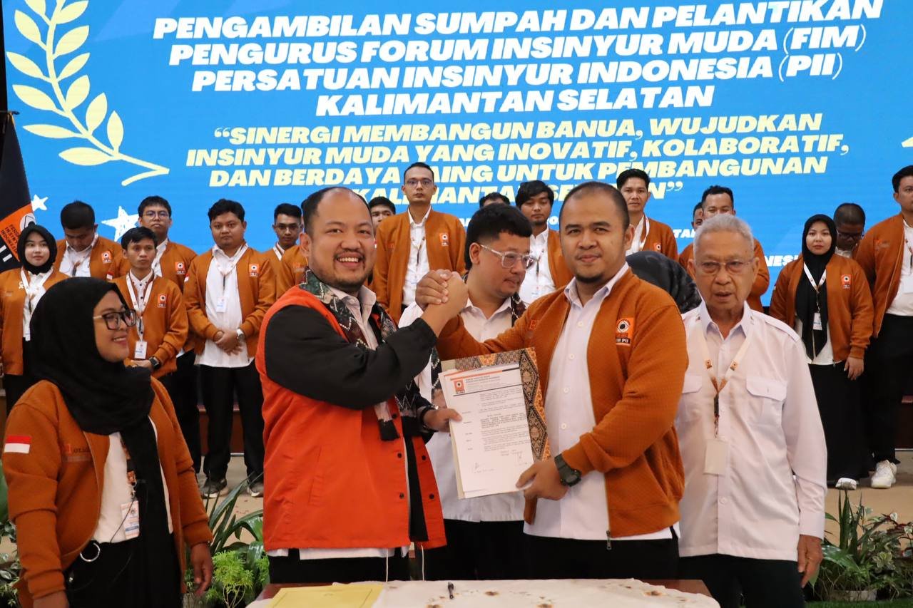 Pemprov Kalsel Berharap Pengurus FIM PII Kalsel Mampu Satukan Insinyur Untuk Pembangunan