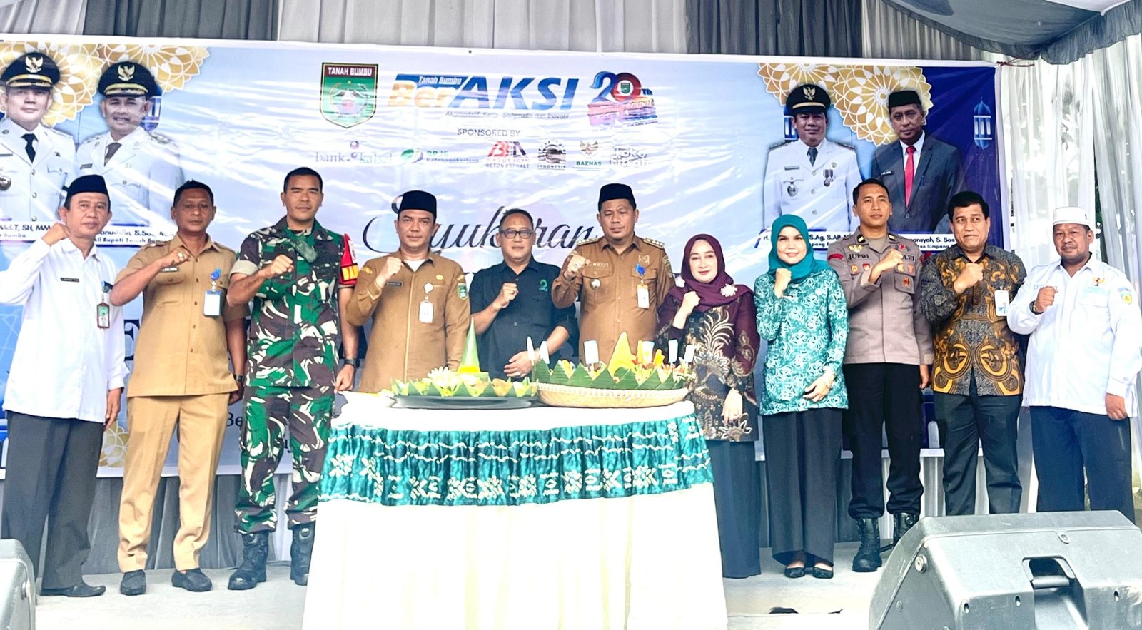 Syukuran Hari Jadi Ke-20 Kecamatan Simpang Empat, Ini Kata Bupati Andi Rudi Latif