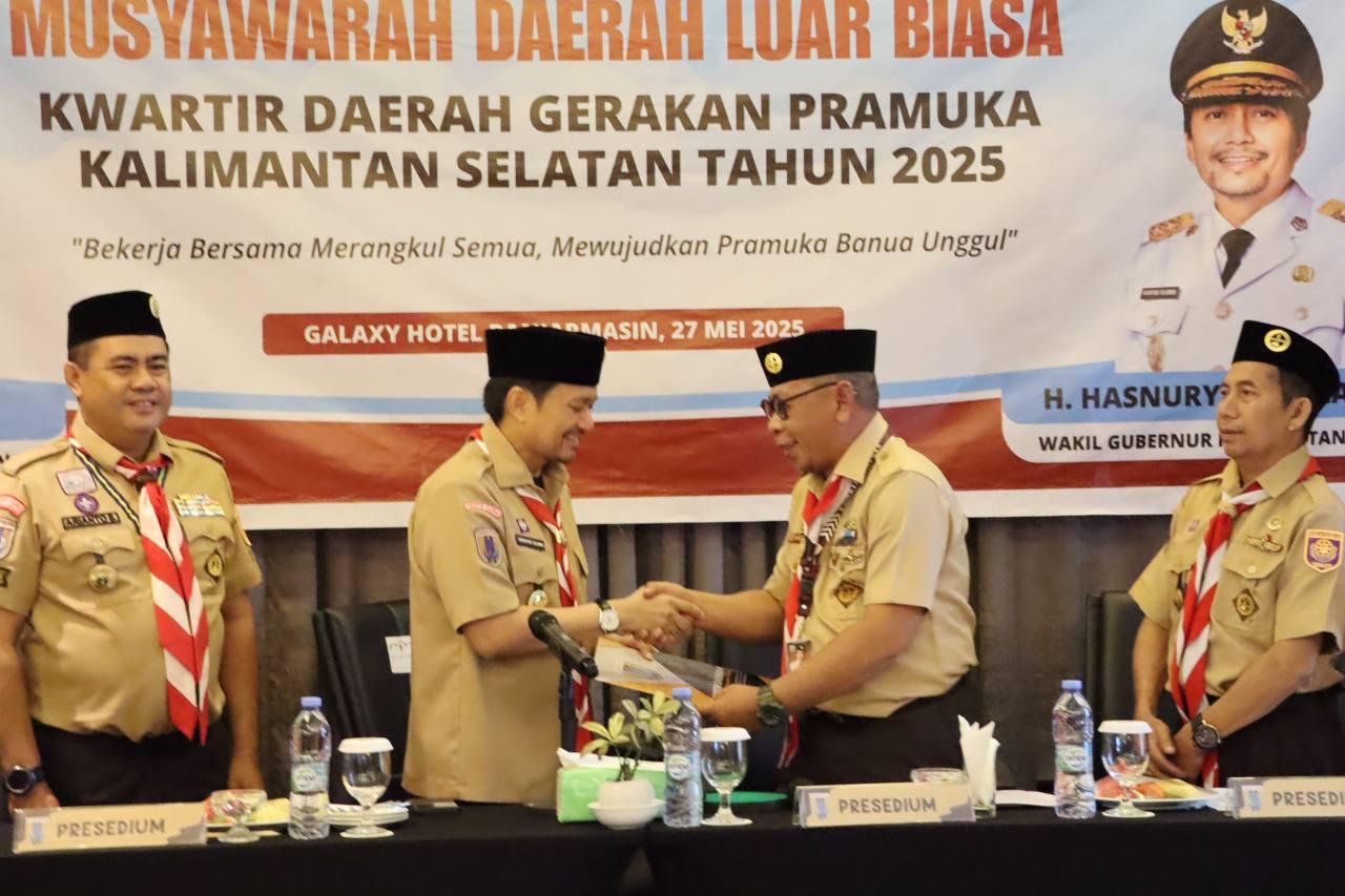 Hasnuryadi Sulaiman Nahkodai Pramuka Kalsel, Siap Cetak Generasi Muda Unggul dan Berjiwa Pelayan
