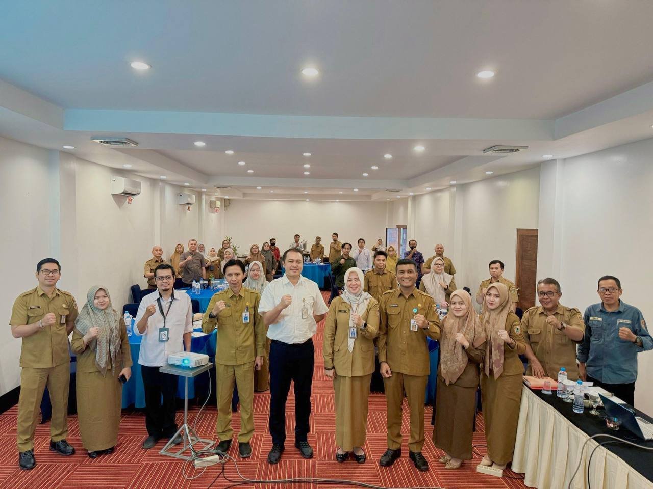 Komitmen Bangun Permukiman Layak dan Sanitasi Berkelanjutan,  Dinas PUPR Kalsel Gelar Kick Off Meeting Pokja PKP 2025