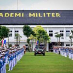 Upacara Penyambutan di Akmil Magelang, Presiden Prabowo dan Presiden Macron Tinjau Pasukan Taruna