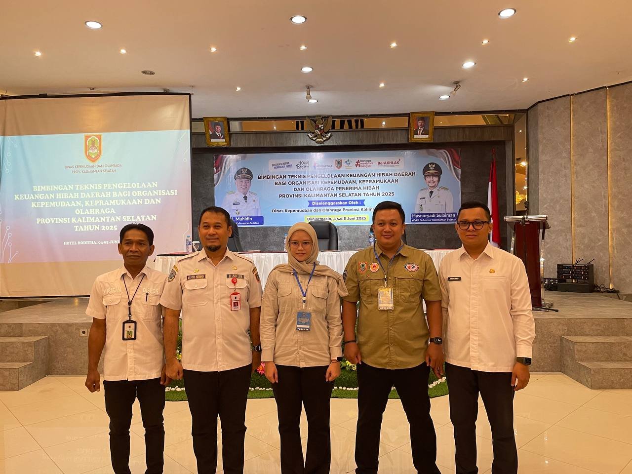 Bimtek Keuangan Dana Hibah 2025, Dispora Kalsel Inginkan Transparansi dan Akuntabilitas Organisasi