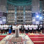 Presiden Prabowo Subianto Salat Iduladha 1446 Hijriah di Masjid Istiqlal Jakarta