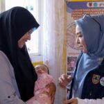 Ketua TP Posyandu Kalsel Kunjungi Rumah KIA, Sosialisasikan Program 6 SPM Posyandu Era Baru