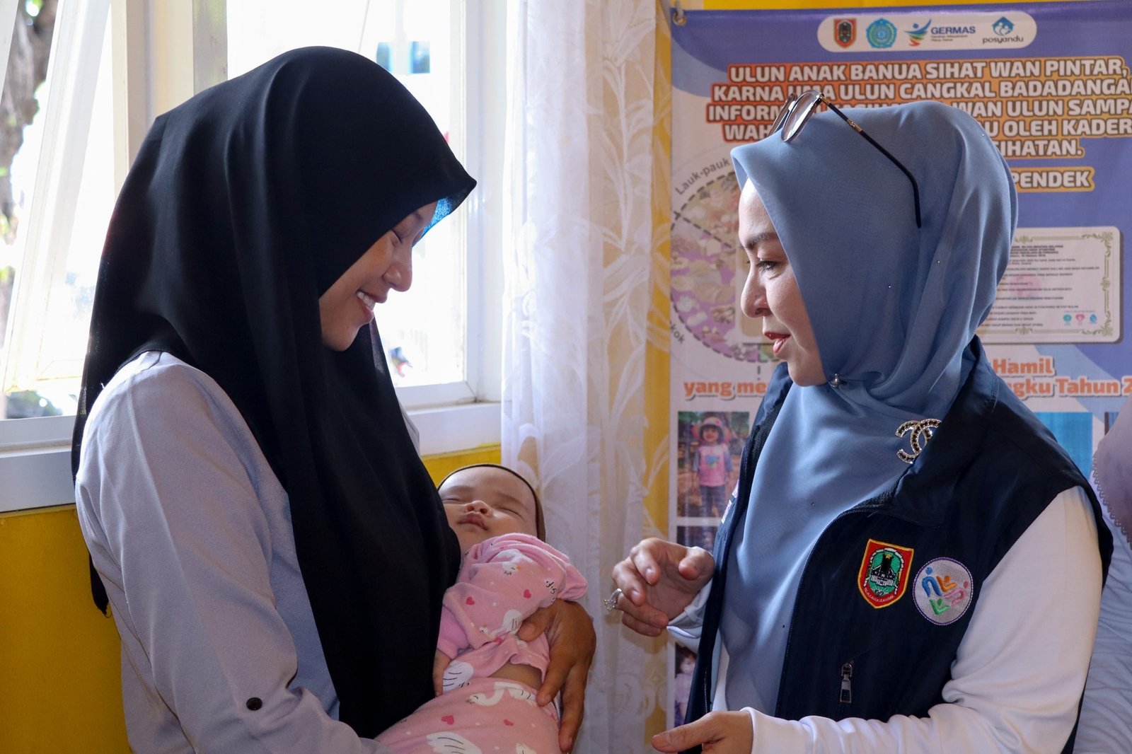 Ketua TP Posyandu Kalsel Kunjungi Rumah KIA, Sosialisasikan Program 6 SPM Posyandu Era Baru
