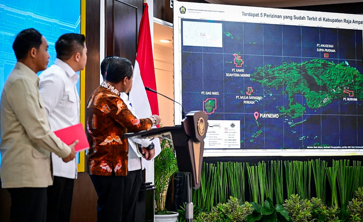 Pemerintah Tegaskan Komitmen Transparansi dalam Penanganan Isu Tambang Raja Ampat