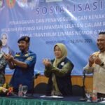Tegakkan Trantibum Linmas dan Implementasi Posyandu 6 SPM, Satpol PP Damkar Kalsel Sosialisasikan Penanganan dan Penanggulangan Kenakalan Remaja
