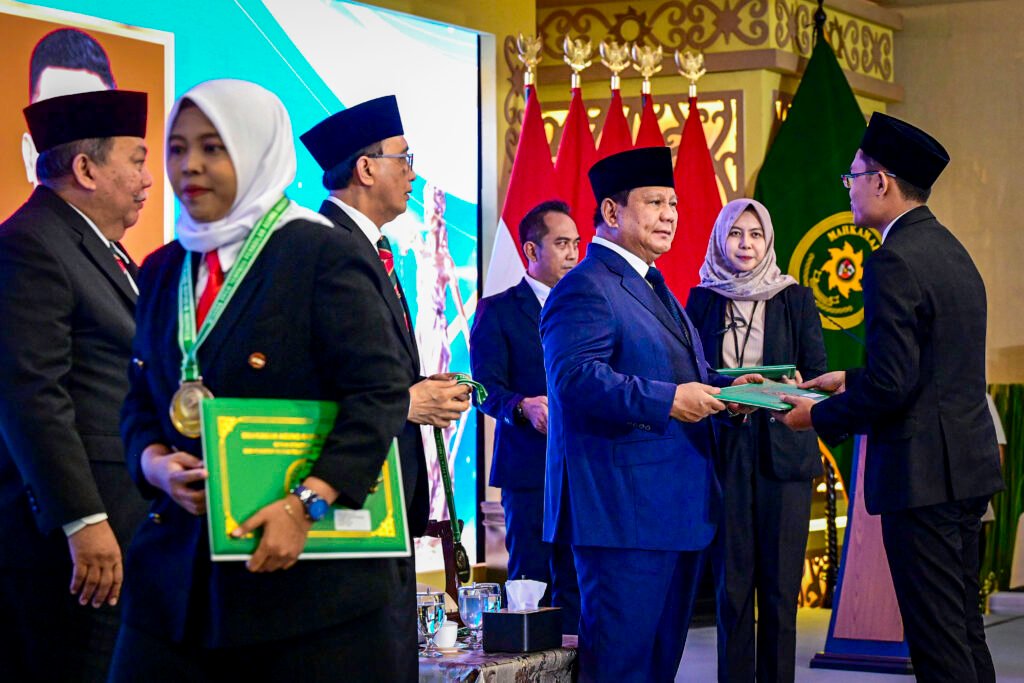 Presiden Prabowo Hadiri Pengukuhan 1.451 Hakim Mahkamah Agung