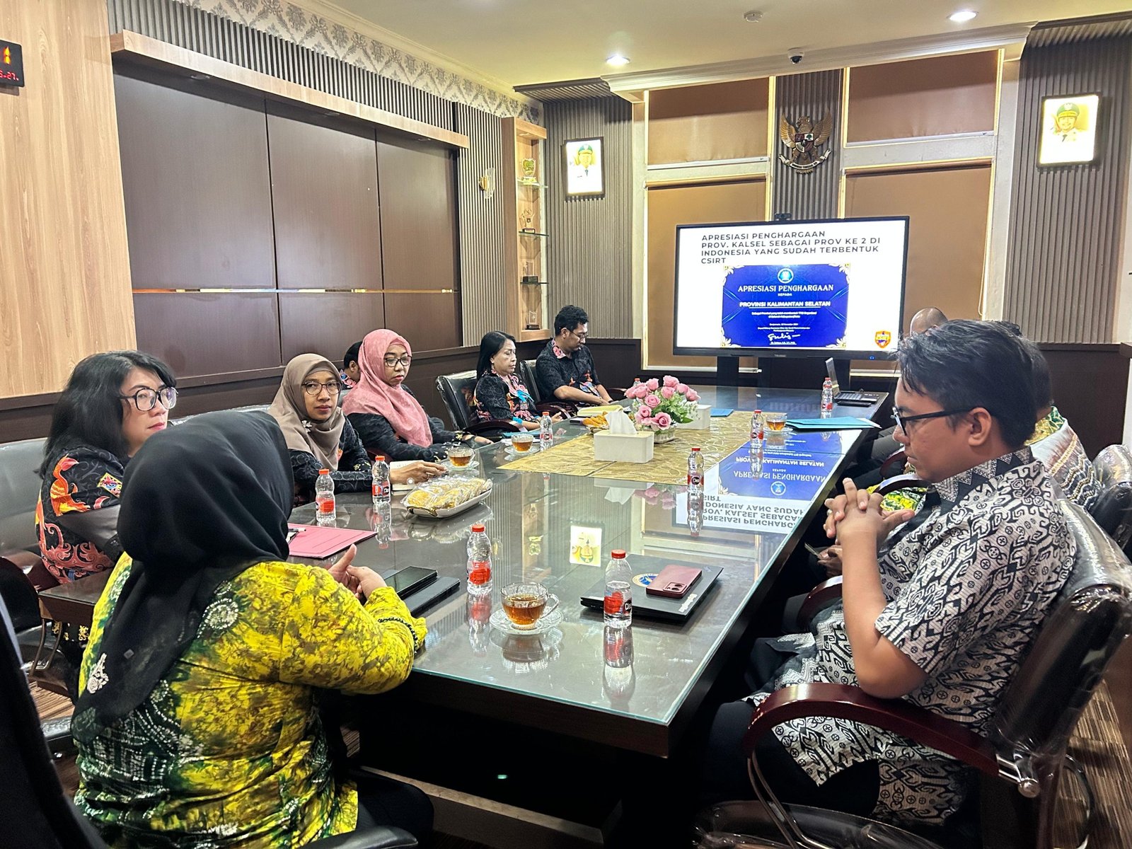 Percepat Pembentukan CSIRT, Diskominfo Palangkaraya Serap Pengalaman dari Diskominfo Kalsel