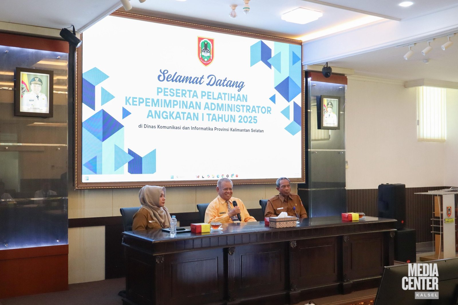 BPSDMD Kalsel dan Peserta PKA Kunjungi Diskominfo untuk Advokasi Hasil Studi Lapangan