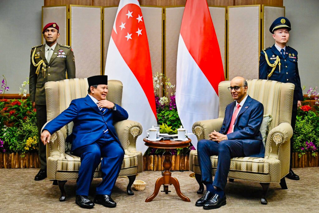 Gelar Courtesy Call, Presiden Prabowo dan Presiden Tharman Bahas Fase Baru Hubungan Indonesia–Singapura
