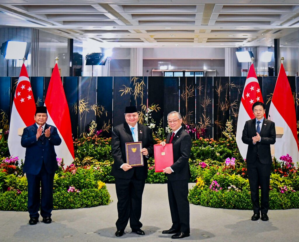 Presiden Prabowo dan PM Wong Saksikan Penandatanganan Sejumlah MoU Strategis Indonesia-Singapura