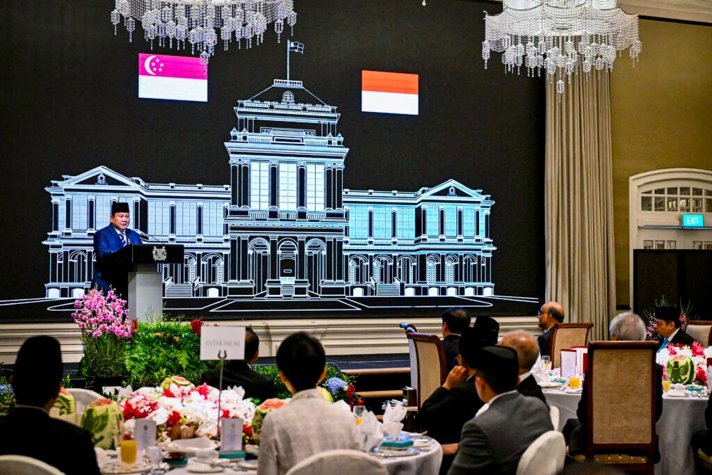 Presiden Prabowo dan Presiden Tharman Rayakan Eratnya Persahabatan Dua Negara dalam Jamuan Santap Siang Kenegaraan