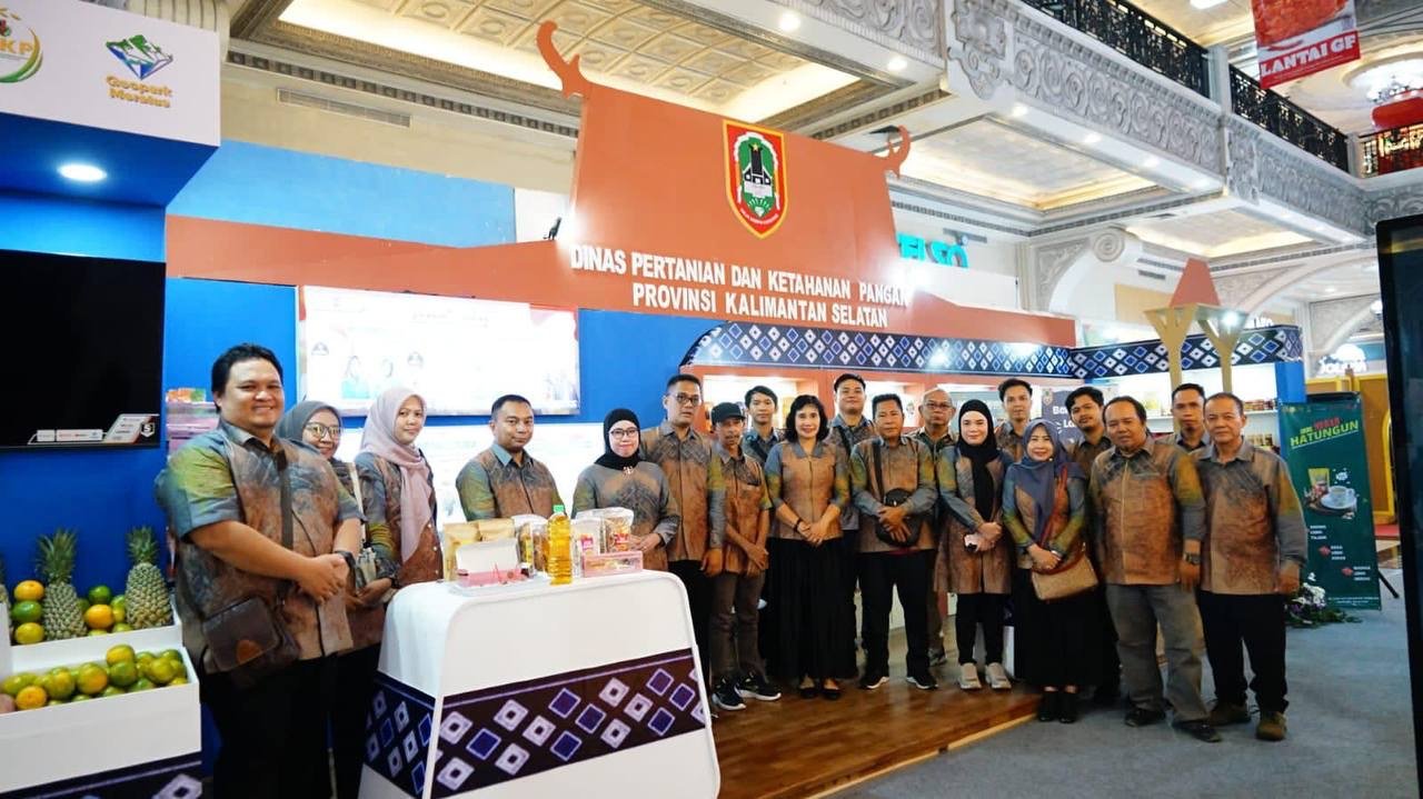 Kalsel Sabet Juara Stand Terbaik di Jogja Kreatif Expo 2025, Bukti Nyata Inovasi dan Kreativitas Pertanian Daerah