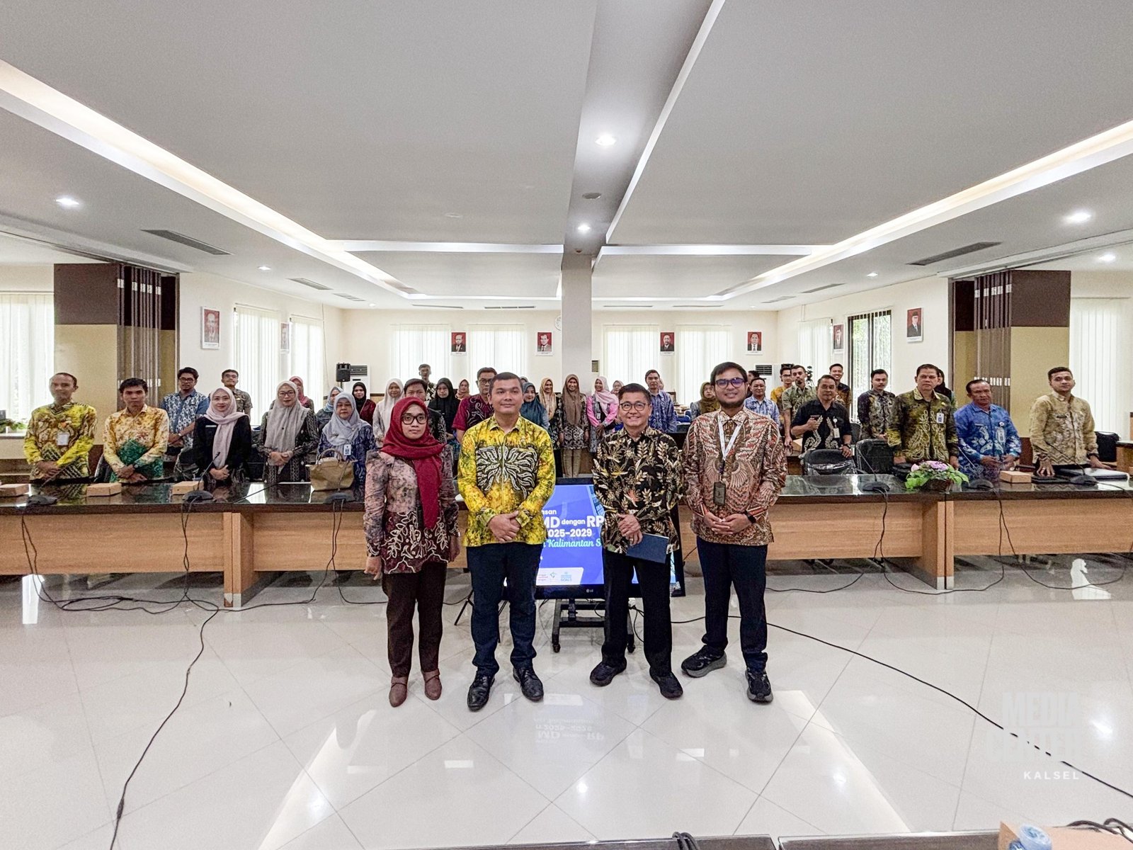 Bappeda Kalsel Laksanakan Penyelarasan RPJMD dengan RPJMN 2025–2029