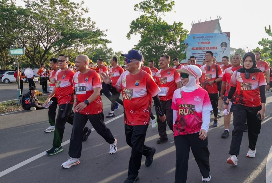 Peringati Hari Bhayangkara ke-79, Kapolda Kalsel : Banua Bhayangkara Run Wujud Kebersamaan Polri dan Masyarakat