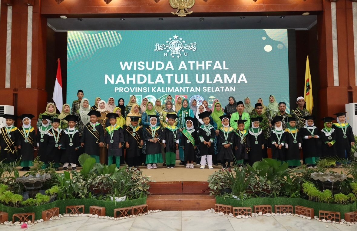 412 Anak Ikuti Wisuda Athfal NU se-Kalsel