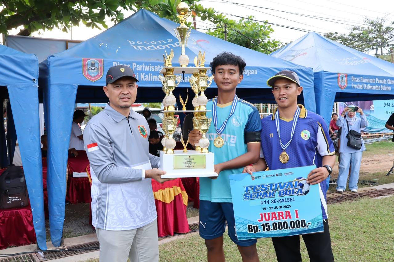 SSB Tuntung Pandang Juara Festival Sepak Bola U-14 se-Kalimantan Selatan 2025