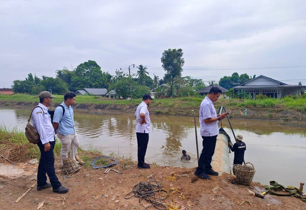  Dinas PUPR Kalsel Bangun Intek Darurat, Siap Hadapi Gangguan Distribusi Air