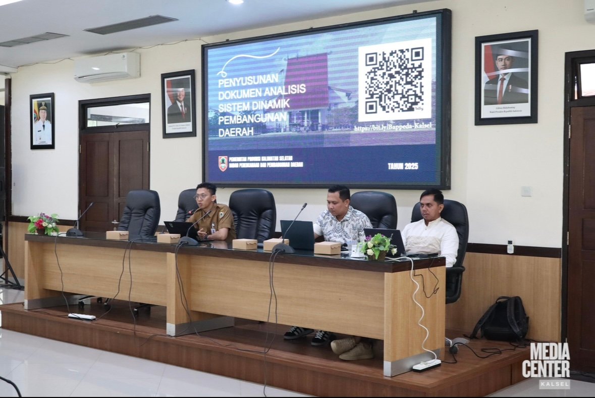 Bappeda Kalsel Ekspose Rancangan Akhir Laporan Analisis Sistem Dinamik Pembangunan Daerah