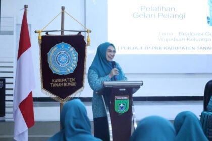 PKK Tanah Bumbu Gelar Pelatihan Gelari Pelangi untuk Tingkatkan Kreativitas dan Produk Unggulan Daerah