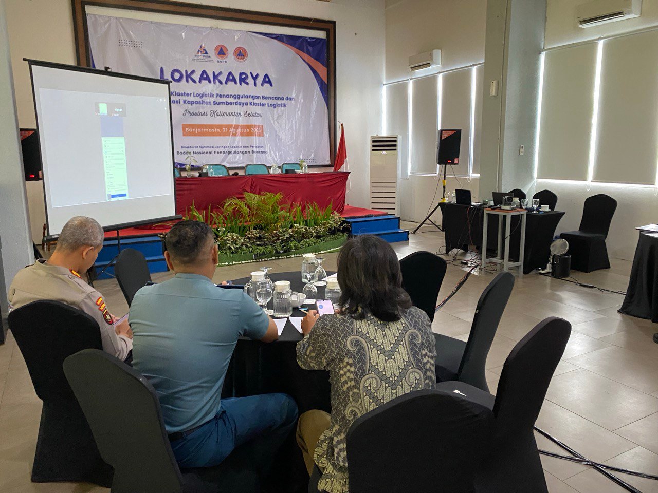 BPBD Kalsel Revisi SK Klaster Logistik, BNPB Dorong Penguatan Sinergi Multi Pihak