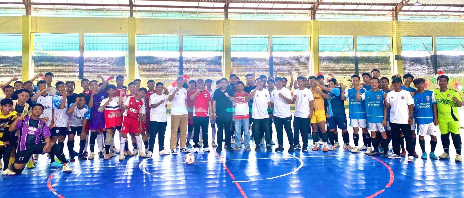 Wabup H. Bahsanuddin Buka Turnamen Futsal Kemerdekaan Cup 2025