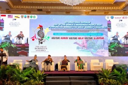 Peringatan Hari Masyarakat Adat Sedunia, Pemprov Kalsel Hadiri Seminar Internasional Pumpung Hai Borneo