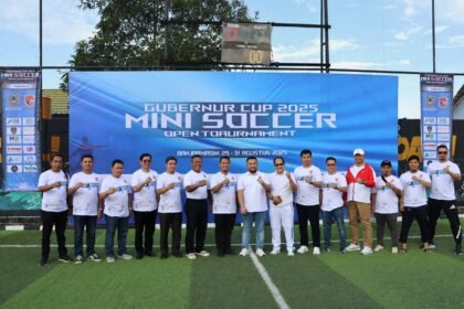 Gubernur Cup 2025 Mini Soccer Resmi Dibuka, Kalsel Siapkan Bibit Timnas Masa Depan