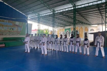 Jelang Pomnas XIX, 10 Karateka Mahasiswa Kalsel Matangkan Persiapan Mandiri