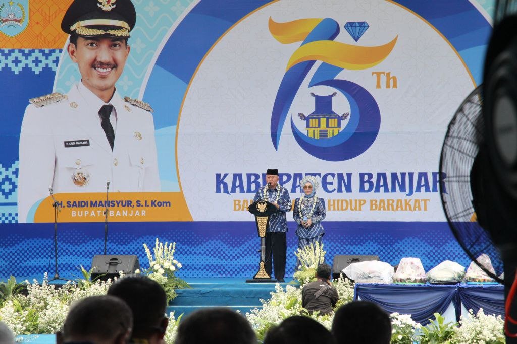 Gubernur Kalsel Dorong Pembangunan Jalan Alternatif dan Program Strategis di Hari Jadi ke-75 Kabupaten Banjar