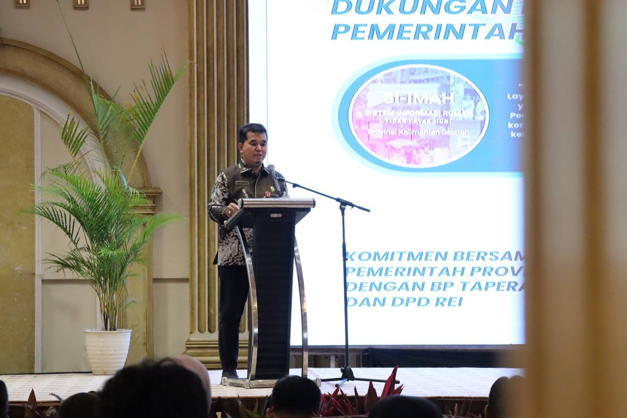 Pemprov Kalsel Dorong Gotong Royong Bangun Hunian Layak Lewat Sosialisasi Kebijakan Perumahan Nasional