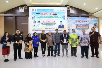 Bedah Buku Angkatan Kedua, Dispersip Kalsel Angkat Nilai Karakter dari Peribahasa Banjar