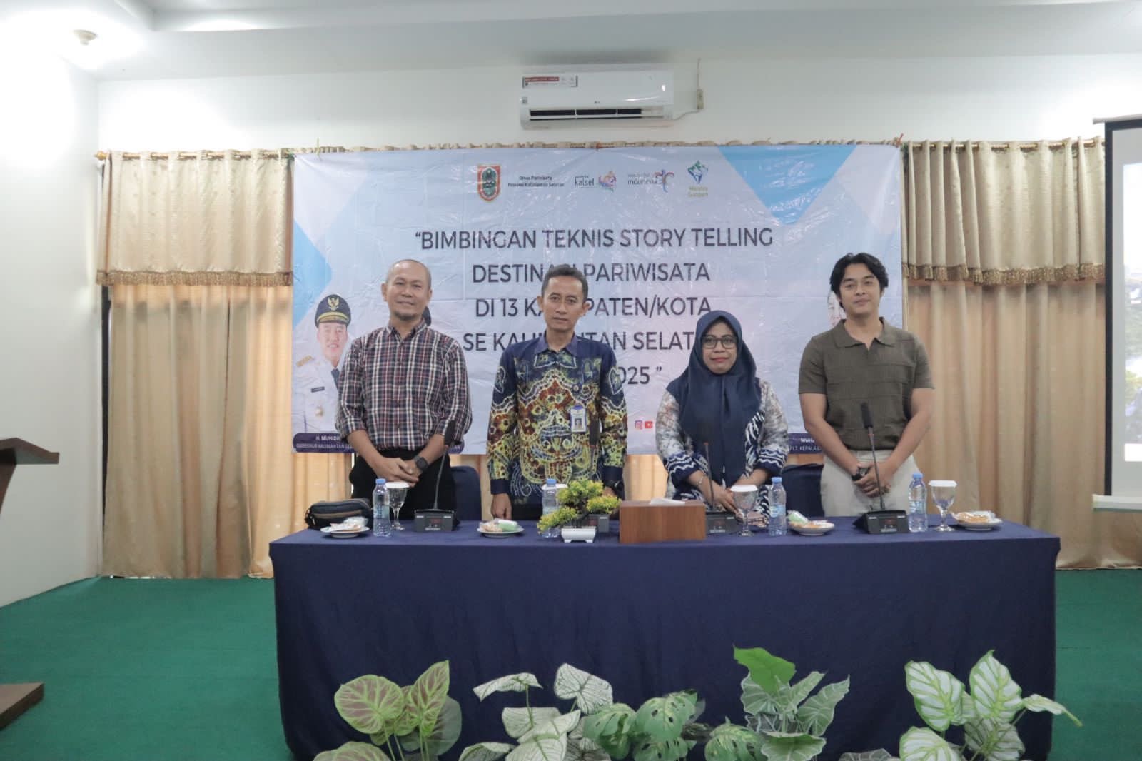 Bimtek Storytelling, Dispar Kalsel Bekali Pokdarwis Tingkatkan Daya Tarik Wisata