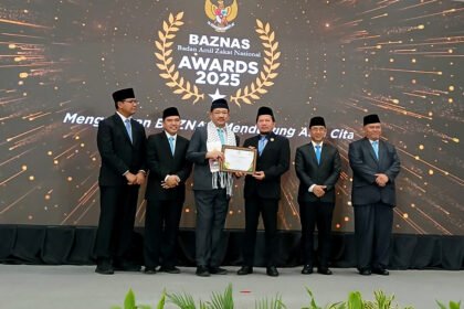 Kalsel Raih Baznas Award 2025 Kategori Digitalisasi Zakat