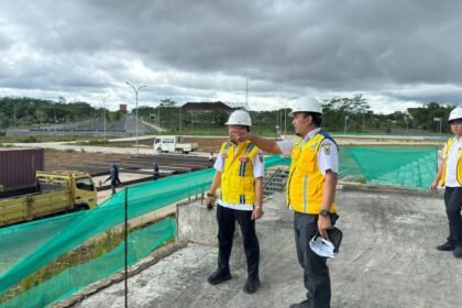 Progres Pembangunan Sarpras Masjid Raya Syekh Muhammad Arsyad Al-Banjari Capai 32,1 persen, Target Selesai Akhir Tahun 