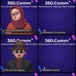 Webinar 360°.Comm, Manfaatkan Aplikasi Canva untuk Editing Video Praktis