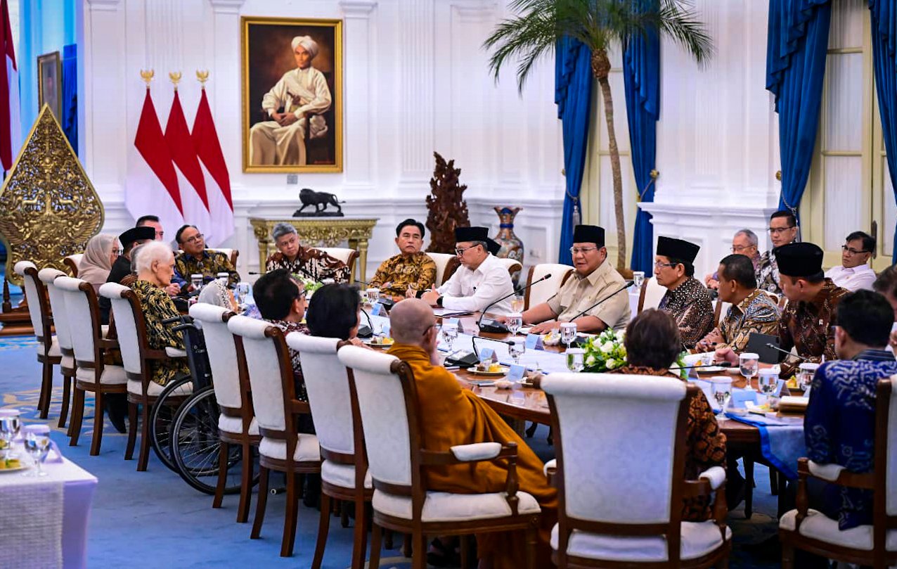 Dari Reformasi Ekonomi hingga Penegakan Hukum, Dialog Presiden Prabowo dengan Gerakan Nurani Bangsa Penuh Keterbukaan