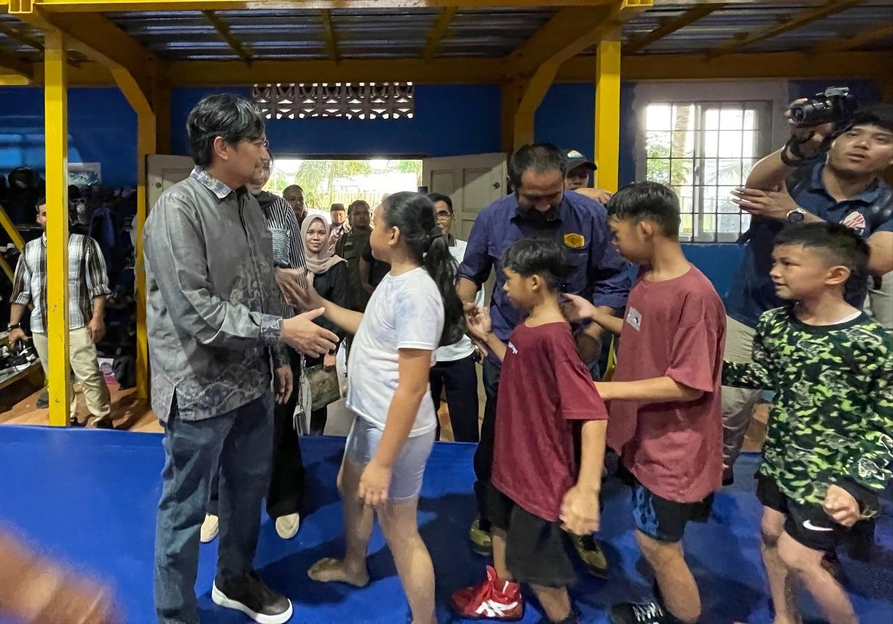 Ketua PGSI Kalsel Tinjau Latihan Atlet Gulat, Siapkan Langkah Baru untuk Prestasi Lebih Tinggi