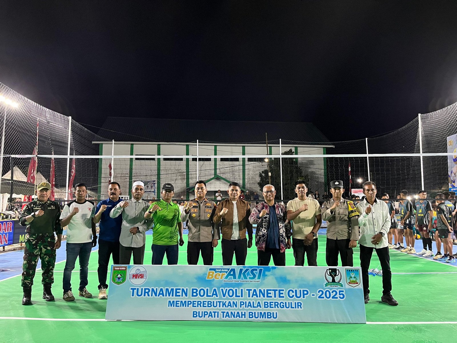 Turnamen Bola Voli Tanete Cup 2025 Resmi Dimulai, Perebutkan Piala Bupati Tanah Bumbu