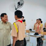 Siswa-Siswi SRMA Margaguna Haru dan Bahagia Disapa Presiden Prabowo