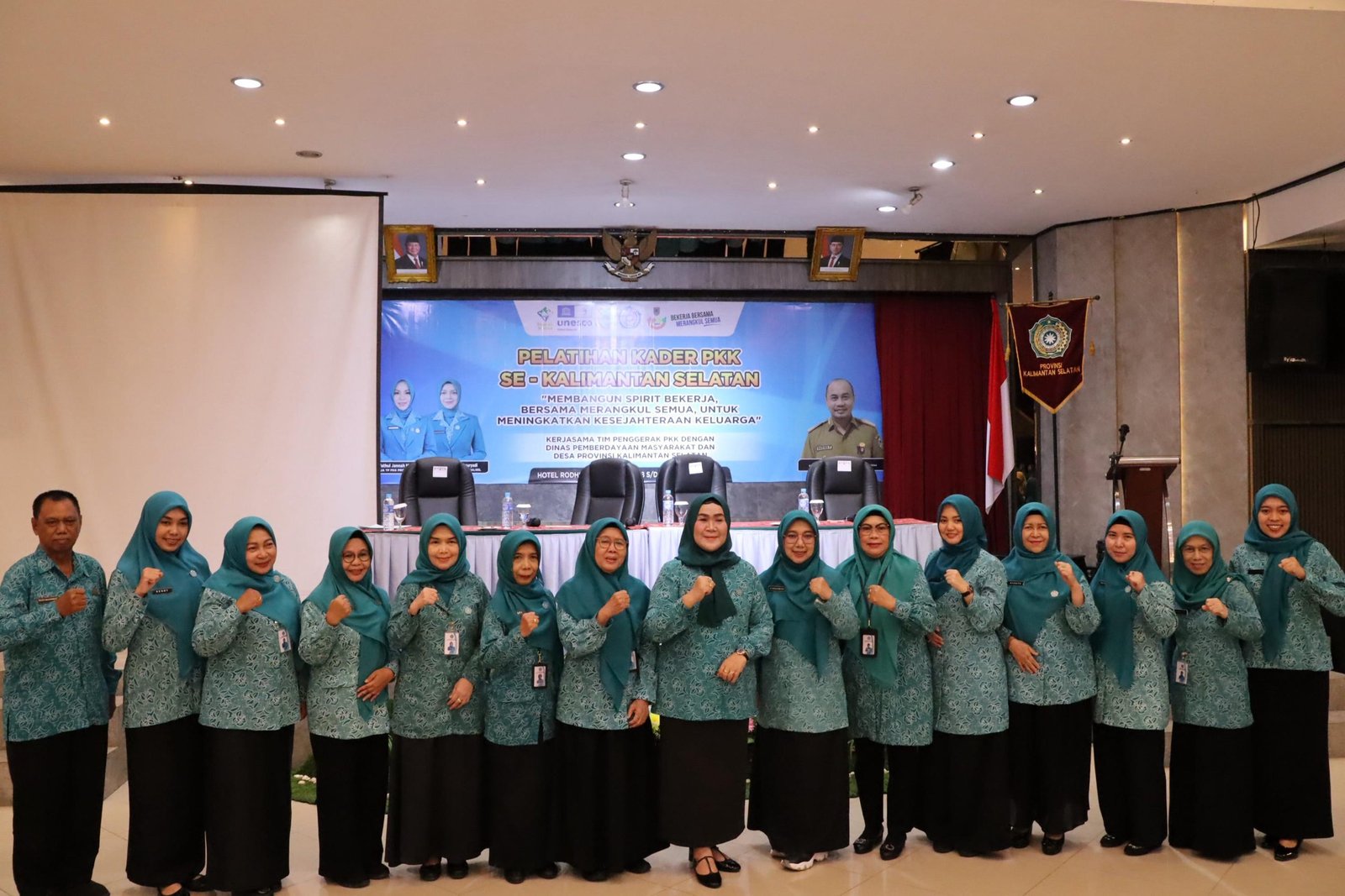 Pelatihan Kader PKK Se-Kalsel Digelar, Bangun Semangat Bersama Tingkatkan Kesejahteraan Keluarga