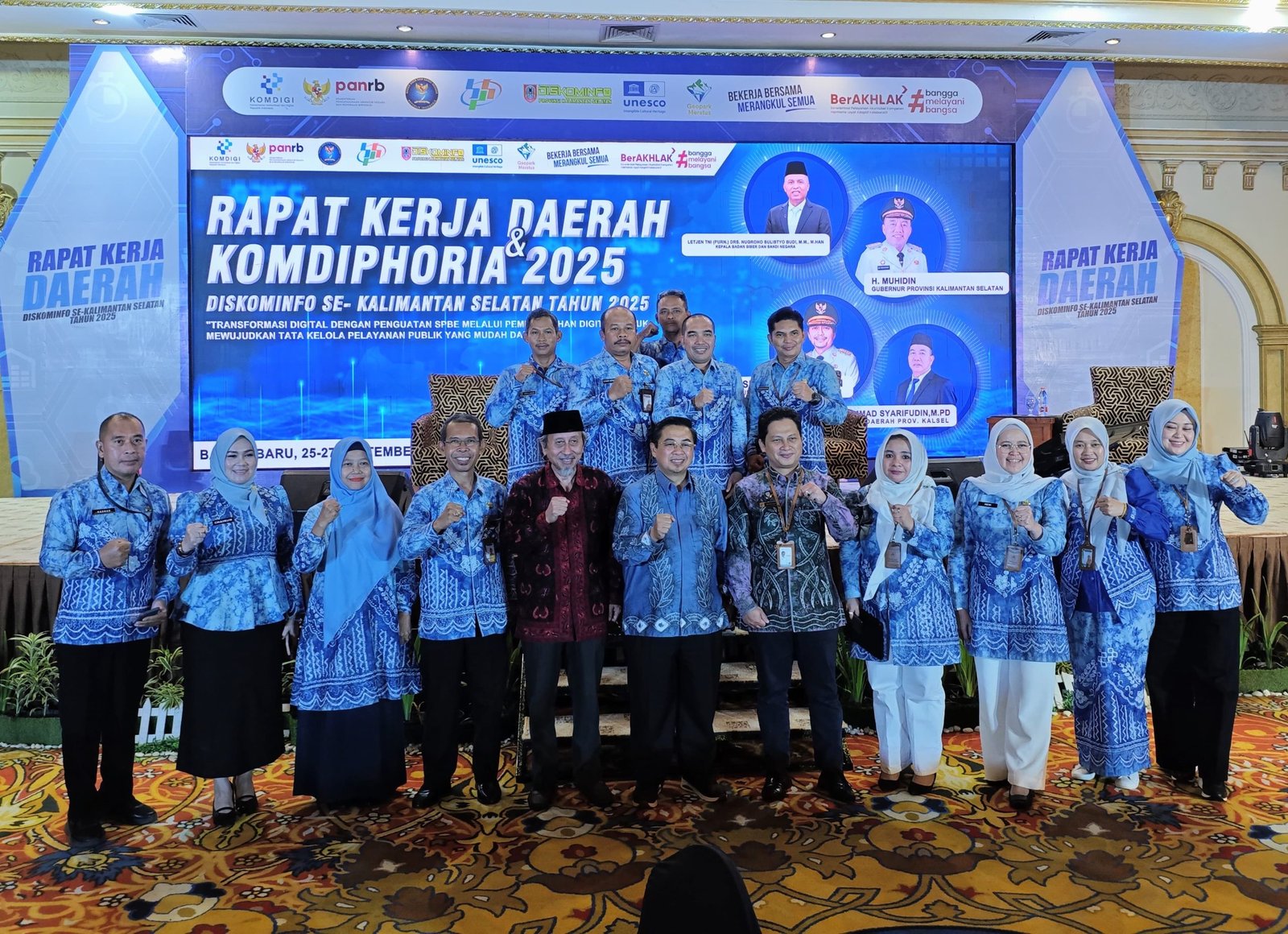 Rakerda Diskominfo dan Komdiphoria, TAG Ibnu Sina Soroti Transformasi Digital bagi Masyarakat di Kalsel