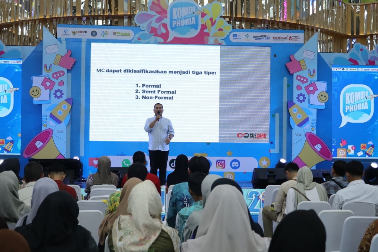 Gelaran Komdiphoria 2025 Dimulai, Dibuka dengan Kelas Host Bersama Aditya Agusta