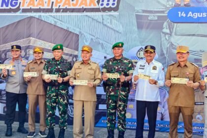 Bapenda Kalsel Bersama Tim Pembina Samsat Gelar Program Gebyar Pekan Panutan Pajak Kendaraan Bermotor