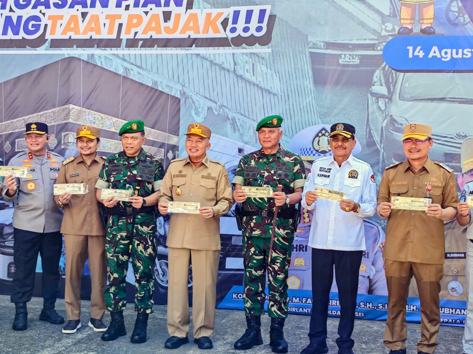 Bapenda Kalsel Bersama Tim Pembina Samsat Gelar Program Gebyar Pekan Panutan Pajak Kendaraan Bermotor