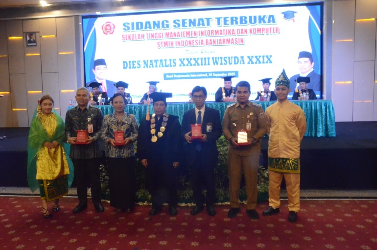 Pemprov Kalsel Apresiasi Dies Natalis ke-33 Sekaligus Wisuda ke-29 STIMIK Indonesia