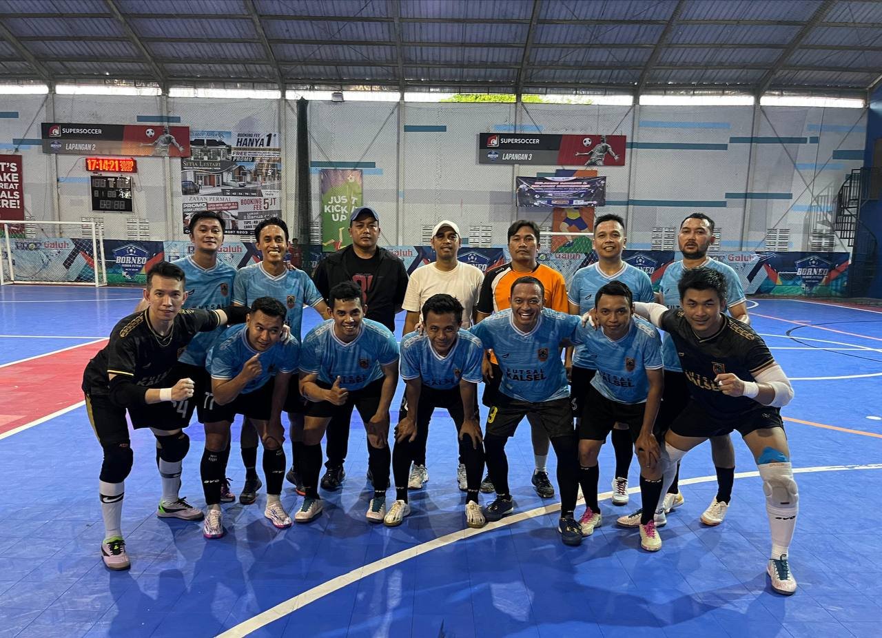 Tim Futsal Kalsel Matangkan Persiapan Menuju Pornas Korpri XVII di Palembang