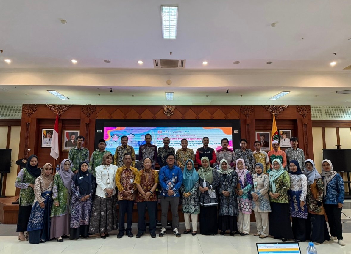 DP3A-KB Kalsel Sosialisasikan Perlindungan Terhadap Perempuan dan Anak dan TPPO